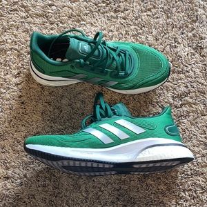 Green ADIDAS shoes